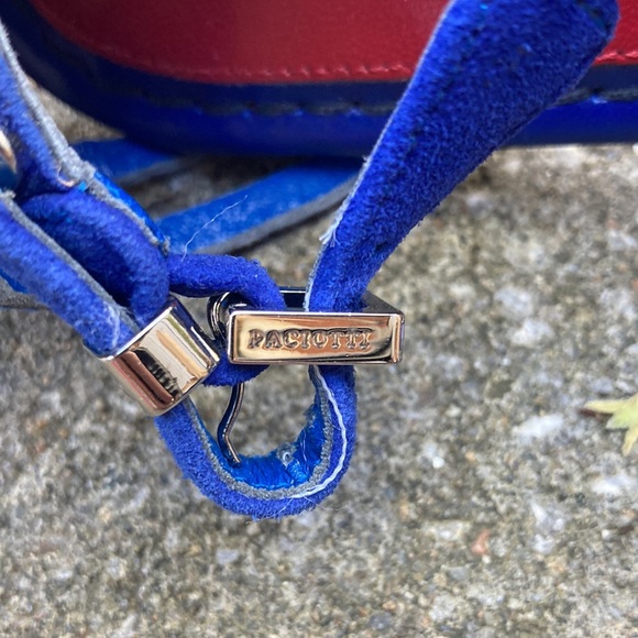 CESARE PACIOTTI studded blue sandals size 37 *as is - Picture 4 of 7